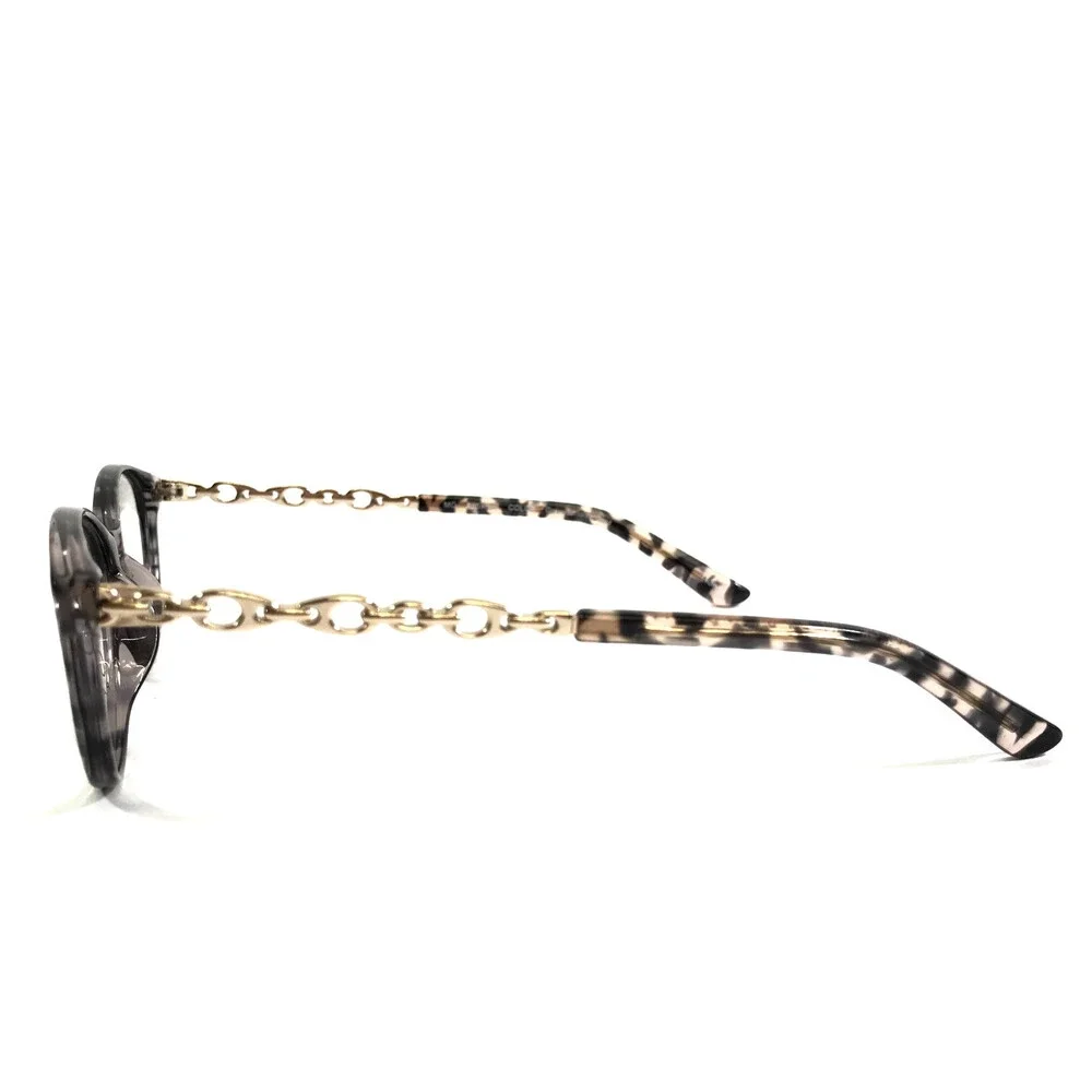 Genevieve Paris Design Eyeglasses Frames Apparent Grey Tortoise/Gold 53-17-140